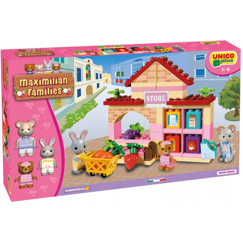 UNICO Maximilian Mini Market 60 el. | klockiunico.pl