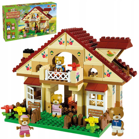 UNICO Maximilian Domek Misiów 155 el. | klockiunico.pl