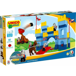 Klocki UNICO Castles Mały Zamek 91 el. | klockiunico.pl 2