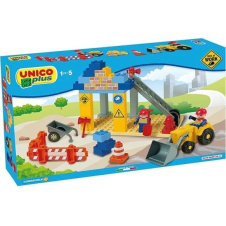 Klocki UNICO Plac Budowy 59 el. | klockiunico.pl