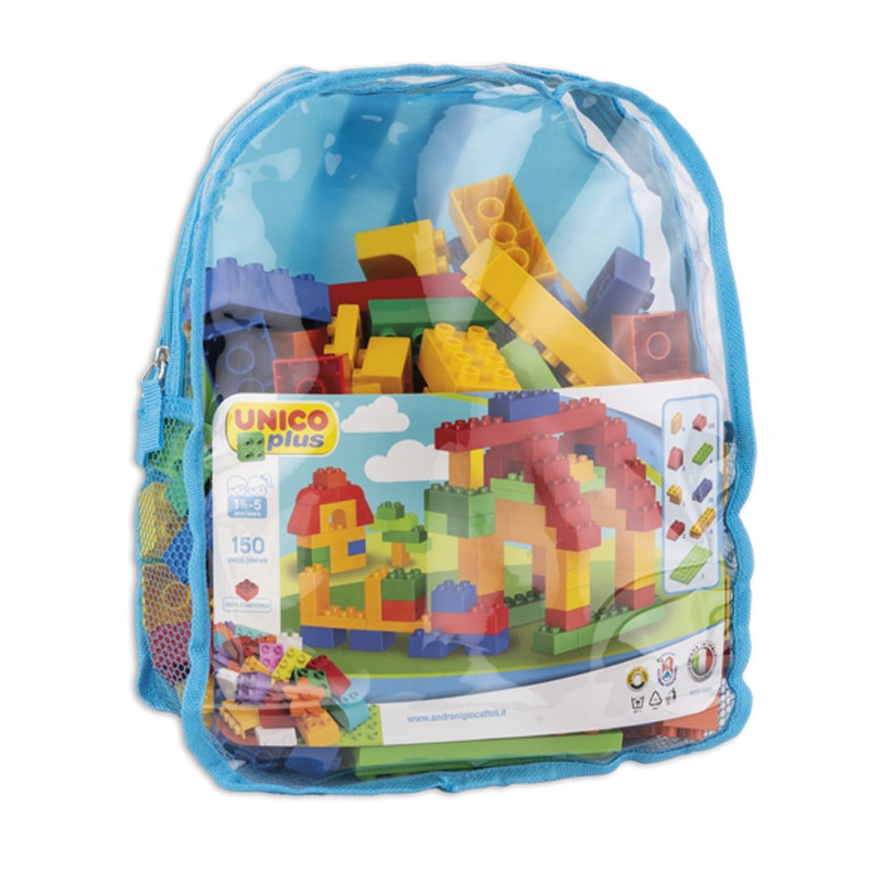 Klocki UNICO Plus Plecak 150 el. | klockiunico.pl