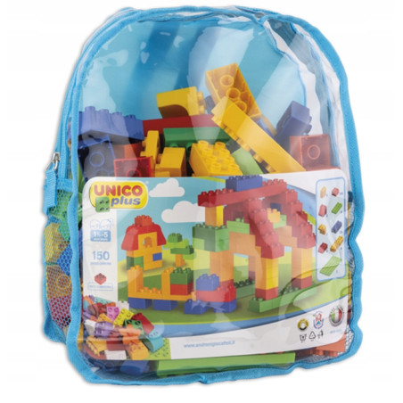 Klocki UNICO Plus Plecak 150 el. | klockiunico.pl