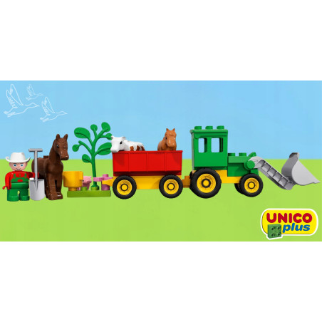 Klocki UNICO Duża Farma 104 el. | klockiunico.pl