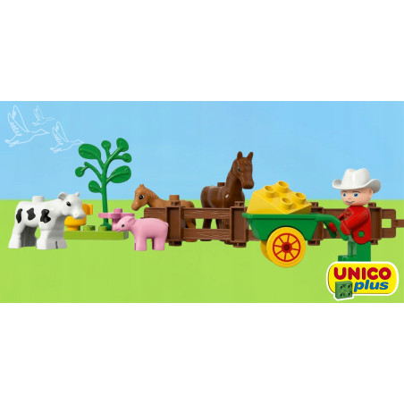 Klocki UNICO Duża Farma 104 el. | klockiunico.pl